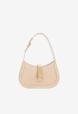 Versace Small Greca Goddess Hobo Bag in Calf Leather Beige 1013167 1A05134 1KF8V