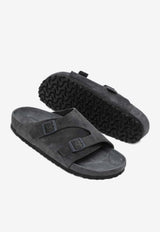 Birkenstock Zurich Suede Slides Gray 1015579SUE/P_BIRKE-AN