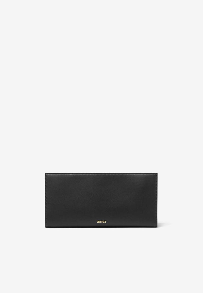 Versace Medusa 
95 Calf Leather Clutch Black 1015798 1A10795 1B00V