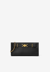 Versace Medusa 
95 Calf Leather Clutch Black 1015798 1A10795 1B00V