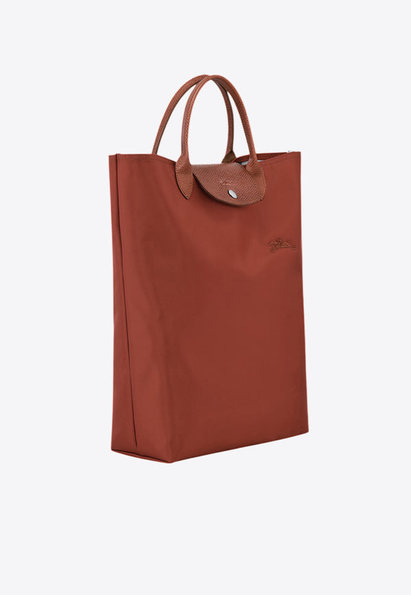 Longchamp Medium Le Pliage Canvas Tote Bag Chestnut 10168919/Q_LONG-404