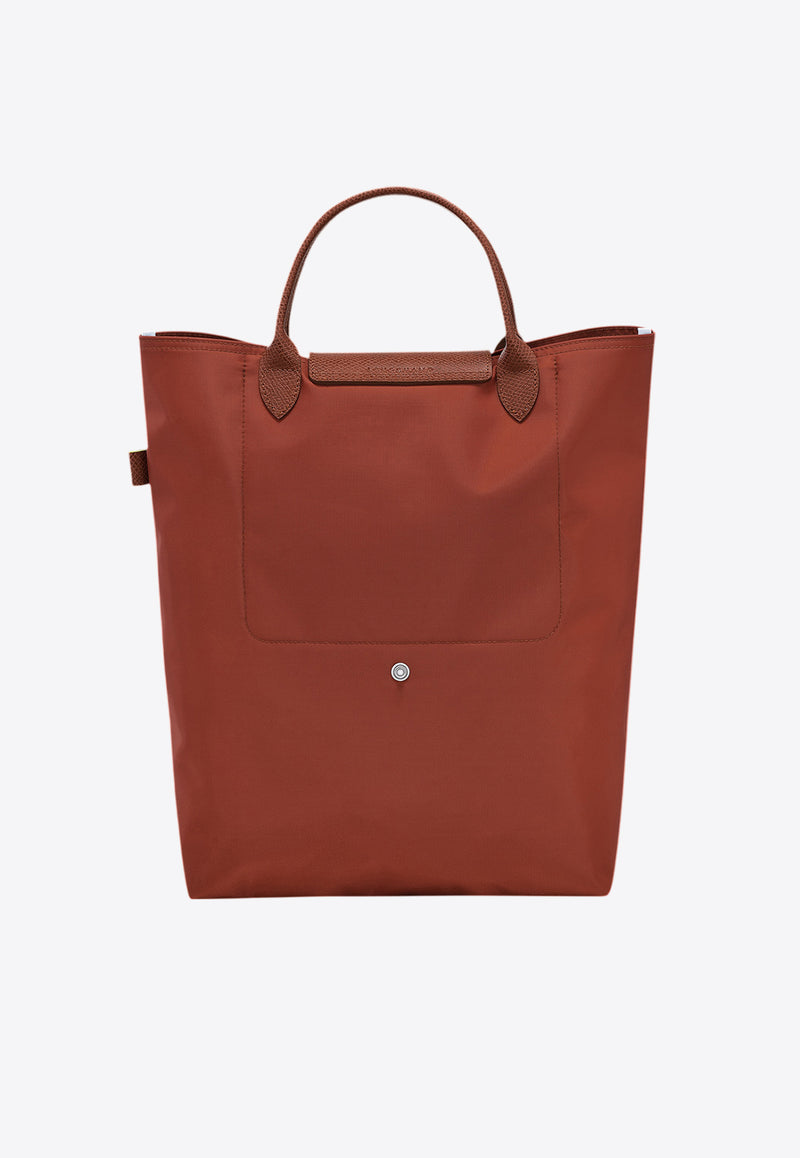 Longchamp Medium Le Pliage Canvas Tote Bag Chestnut 10168919/Q_LONG-404