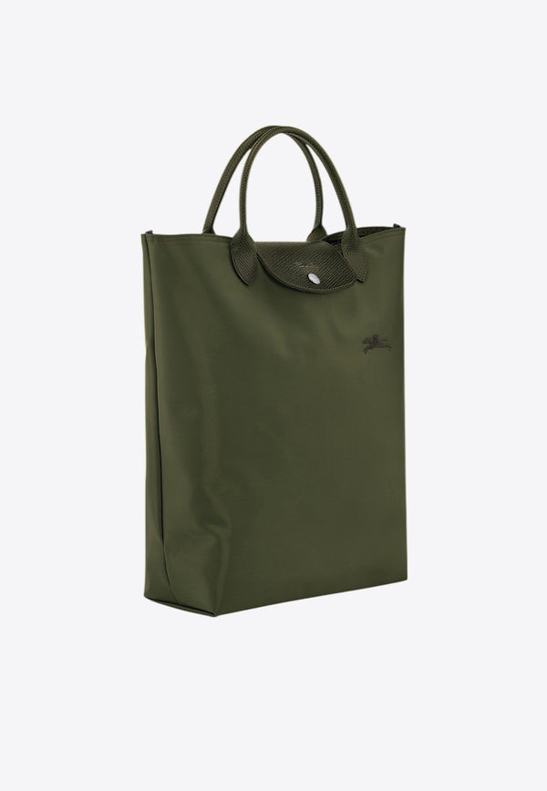 Longchamp Medium Le Pliage Canvas Tote Bag Green 10168919/Q_LONG-479