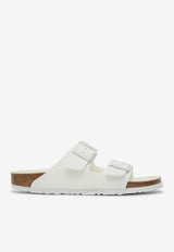 Birkenstock Arizona Leather Slides 1019046LE/O_BIRKE-WHT