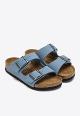 Birkenstock Kids Arizona Double-Buckle Leather Slides 1026395LE/O_BIRKE-EB