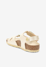 Birkenstock Kids Kids Rio Leather Slingback Sandals 1027418LE/O_BIRKE-PW