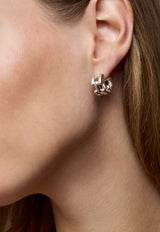 LIÉ STUDIO Johanna Hoop Earrings 1061SILVER