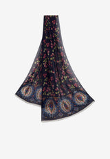 Etro Printed Silk Scarf 10660-9507 0200 Multicolor