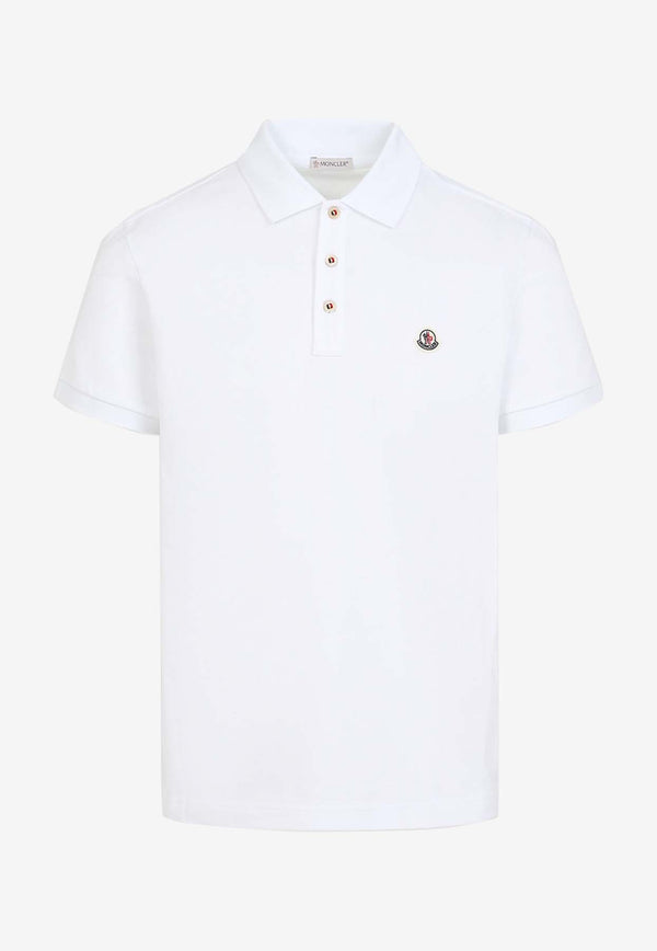 Logo Patch Polo T-shirt