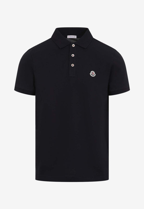 Logo Patch Polo T-shirt