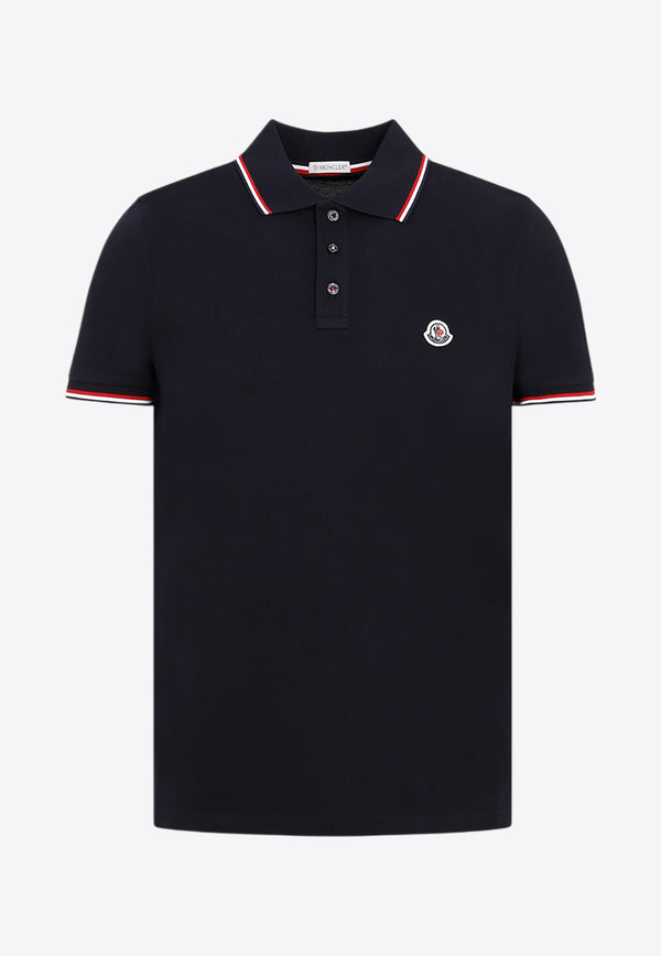 Logo-Patch Polo T-shirt