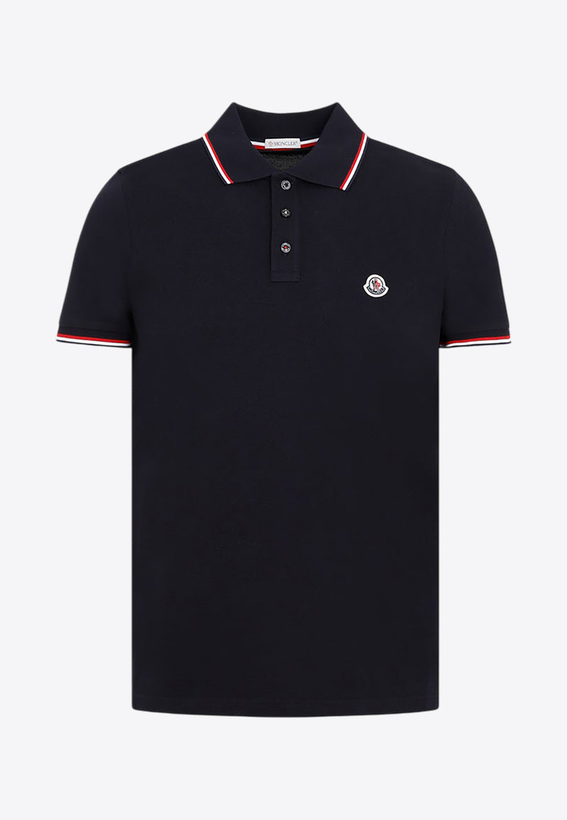 Logo-Patch Polo T-shirt