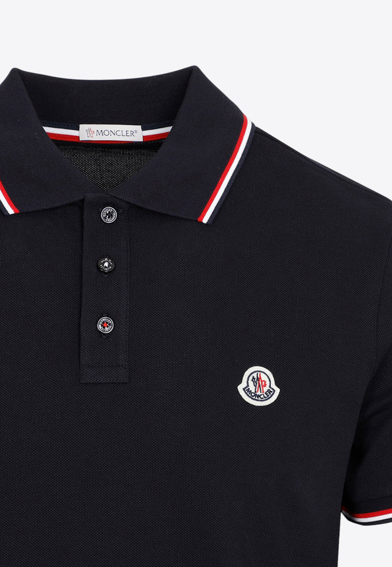 Logo-Patch Polo T-shirt