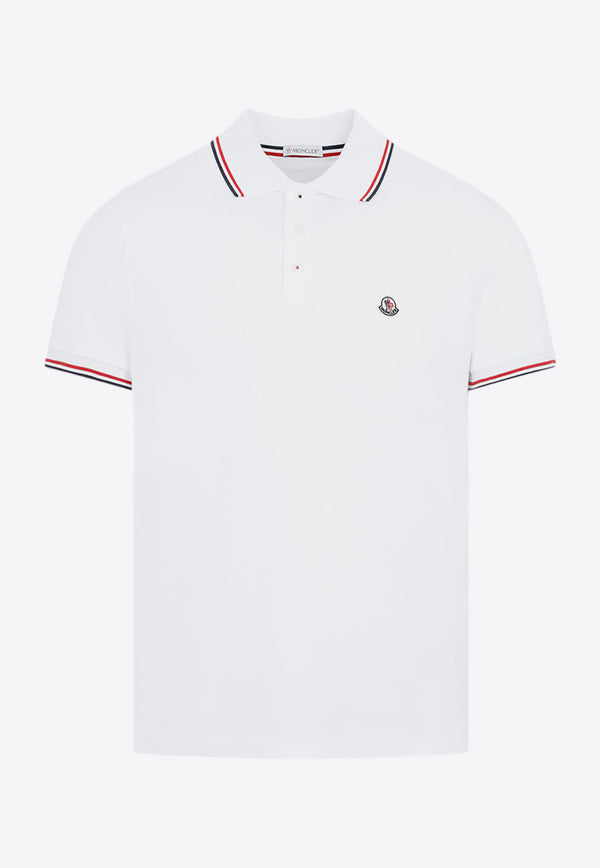 Logo-Patch Polo T-shirt