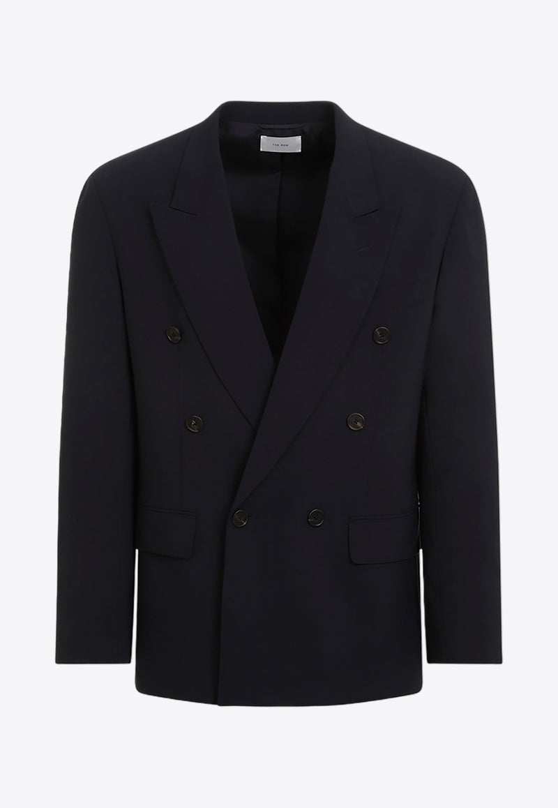 Marri Double-Breasted Wool Blazer