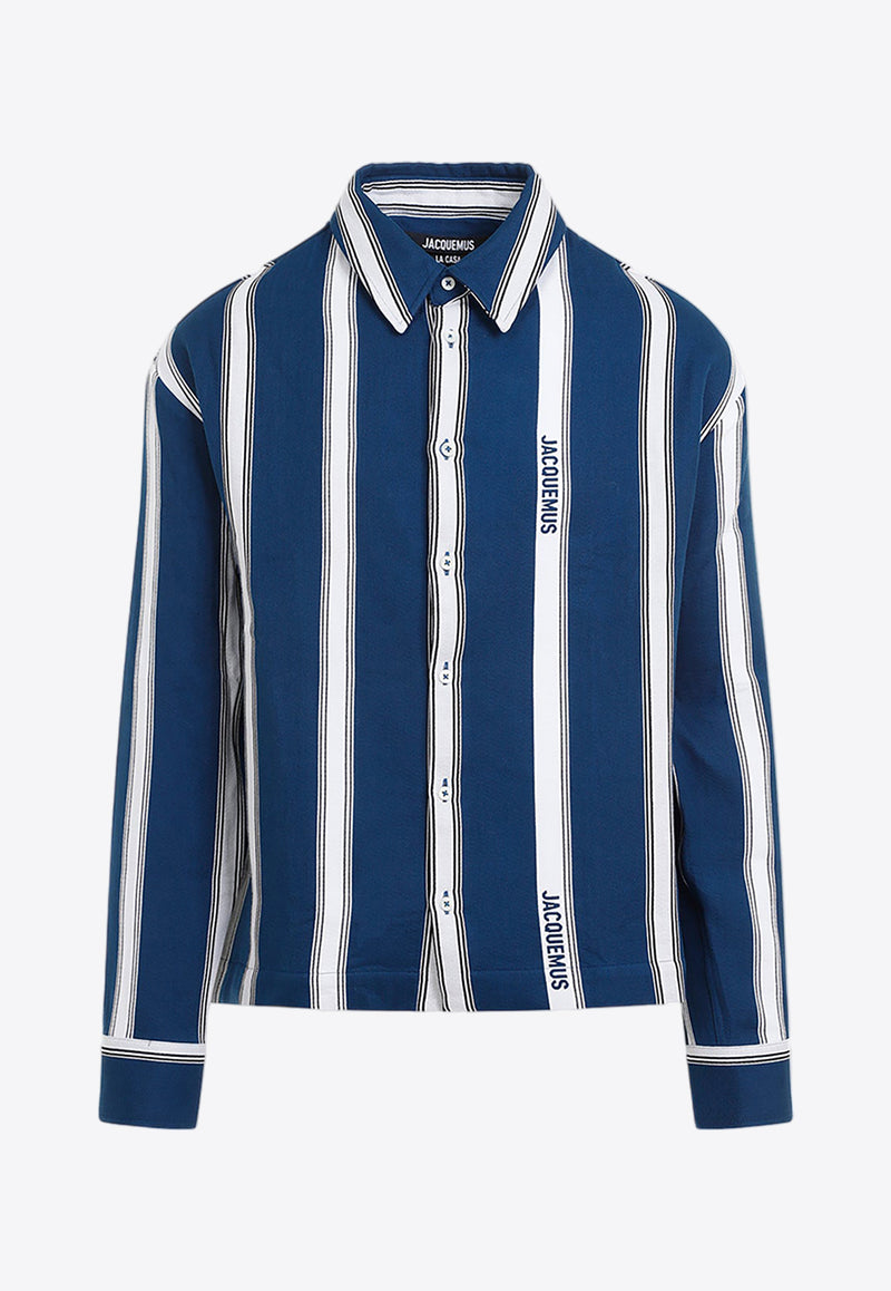 Striped Long-Sleeved Shirt