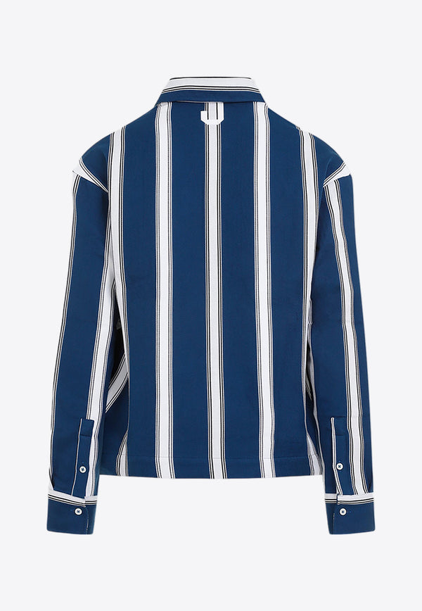 Striped Long-Sleeved Shirt