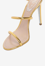 105 Metallic Leather Sandals