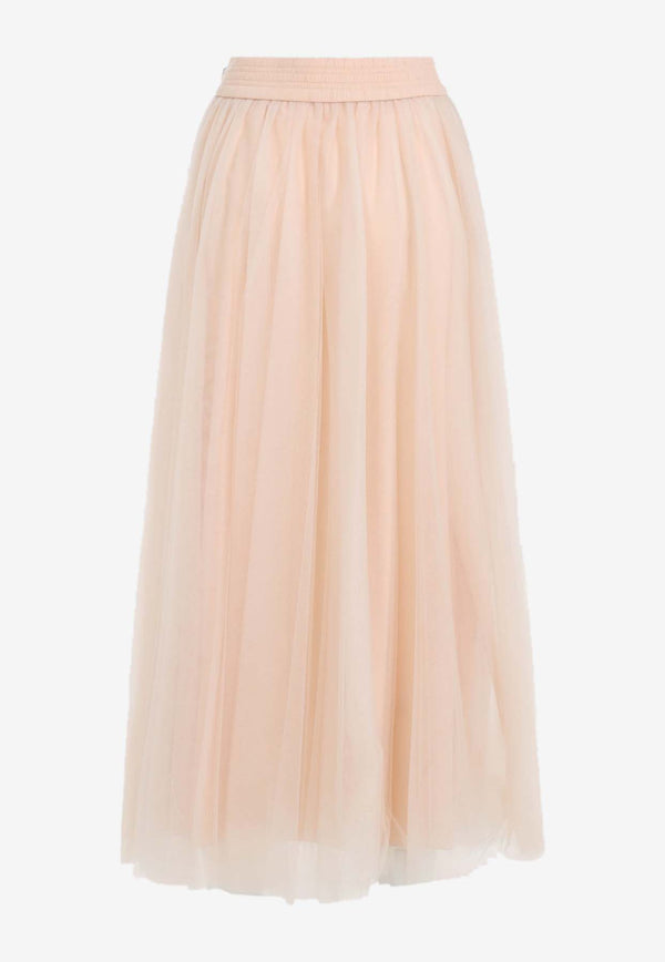 Tulle Midi Skirt