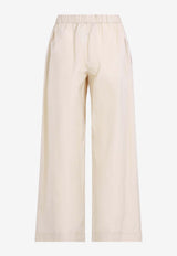 Drawstring Straight Pants