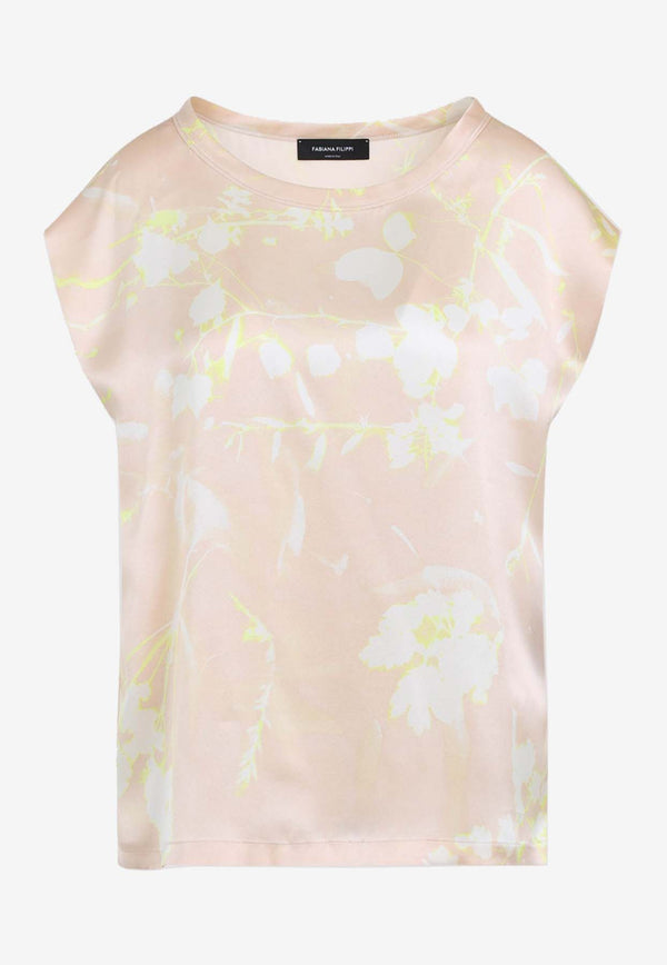 Tilia Print Silk Top