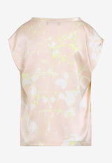 Tilia Print Silk Top