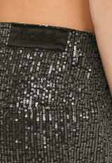 ROTATE Sequined Mini Skirt 111400100CO/O_ROTAT-1000