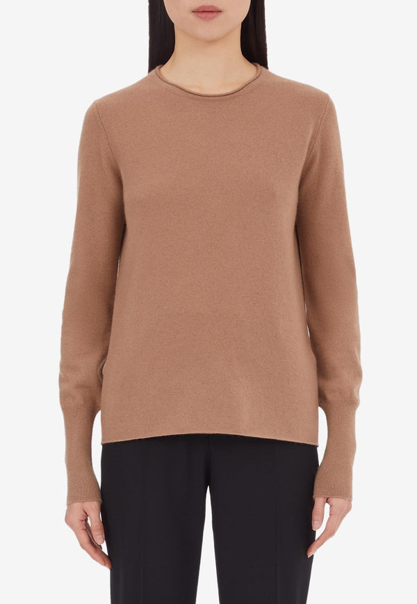 Salvatore Ferragamo Basic Cashmere Sweater Beige 111944 E 764651 BEIGE