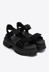 UGG Ashton Ankle Leather Sandals Black 1136764SUE/O_UGG-BLK