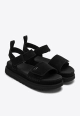 UGG Goldenstar Leather Flat Sandals Black 1136783SUE/O_UGG-BLK