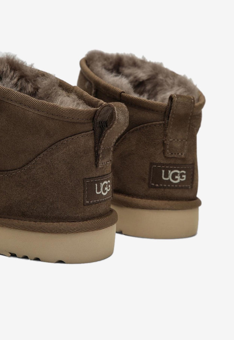 UGG Classic Ultra Mini Suede Boot Green 1137391SUE/P_UGG-HCK