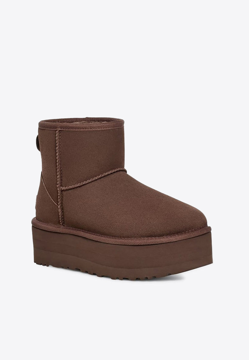 UGG Kids Girls Classic Mini Platform Boot Brown 1143700KSUE/N_UGG-BCDR