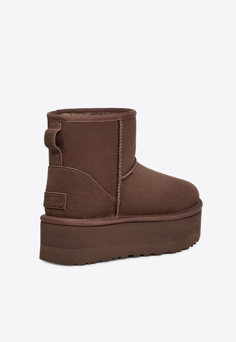 UGG Kids Girls Classic Mini Platform Boot Brown 1143700KSUE/N_UGG-BCDR