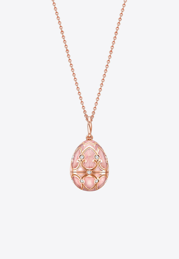 Fabergé Heritage Surprise Locket Necklace in 18-karat Rose Gold Rose Gold 1151FP2131