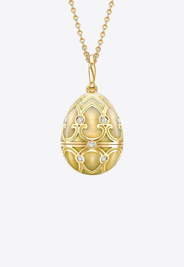 Fabergé Heritage Surprise Locket Necklace in 18-karat Yellow Gold Gold 1151FP2762