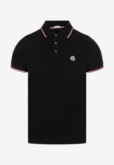 Logo-Patch Polo T-shirt