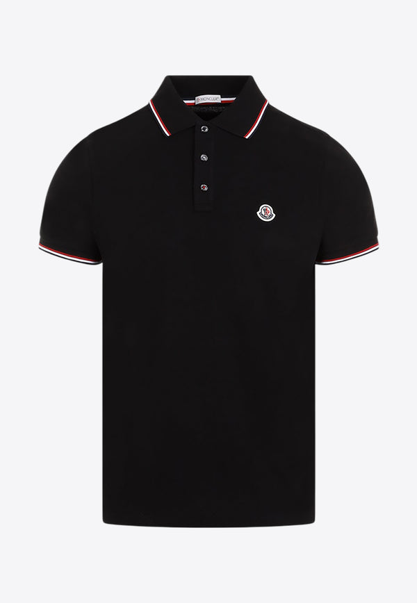 Logo-Patch Polo T-shirt