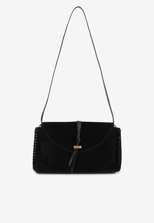 Silao Suede Shoulder Bag