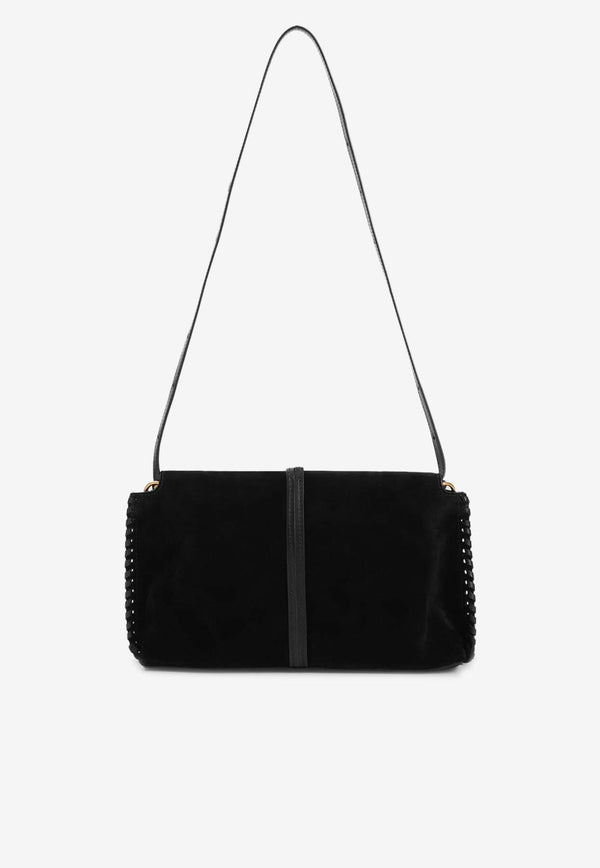 Silao Suede Shoulder Bag