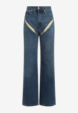 Evergreen Cut-Out Jeans