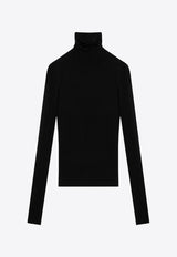 Philosophy Di Lorenzo Serafini High-Neck Ribbed Sweater Black 12057124/P_PHILO-V0555