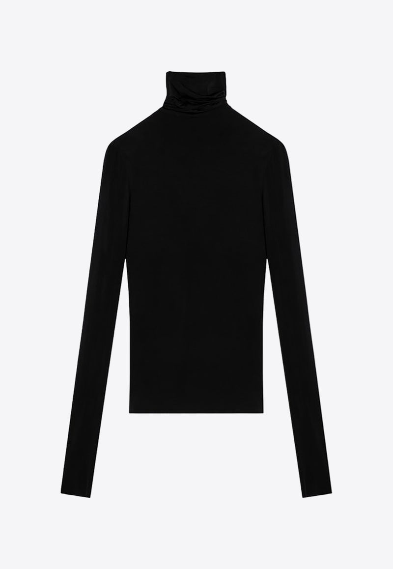 Philosophy Di Lorenzo Serafini High-Neck Ribbed Sweater Black 12057124/P_PHILO-V0555