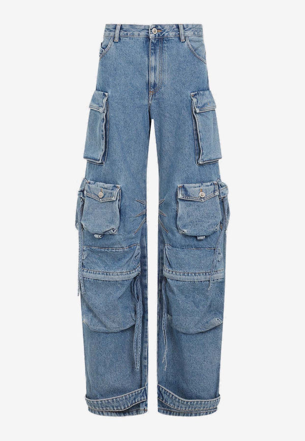 Fern Straight-Leg Cargo Jeans