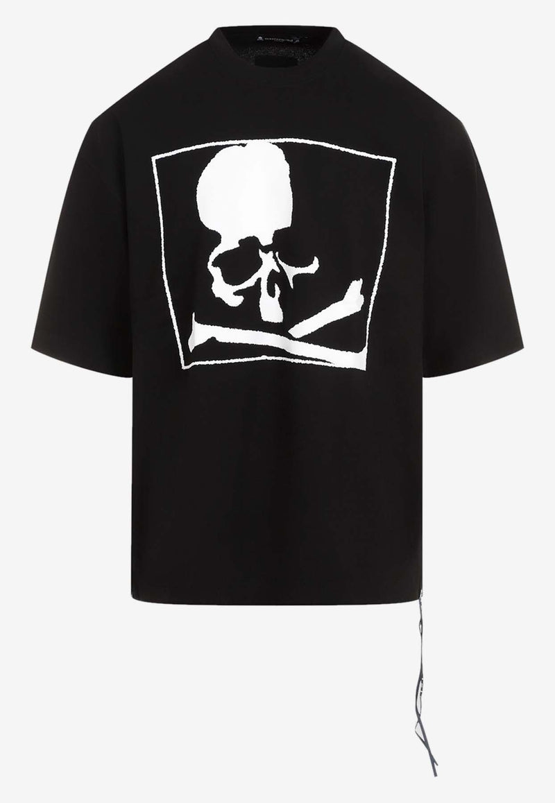 Oversized Skull Print T-shirt