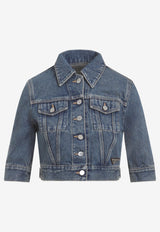 Cropped Denim Jacket