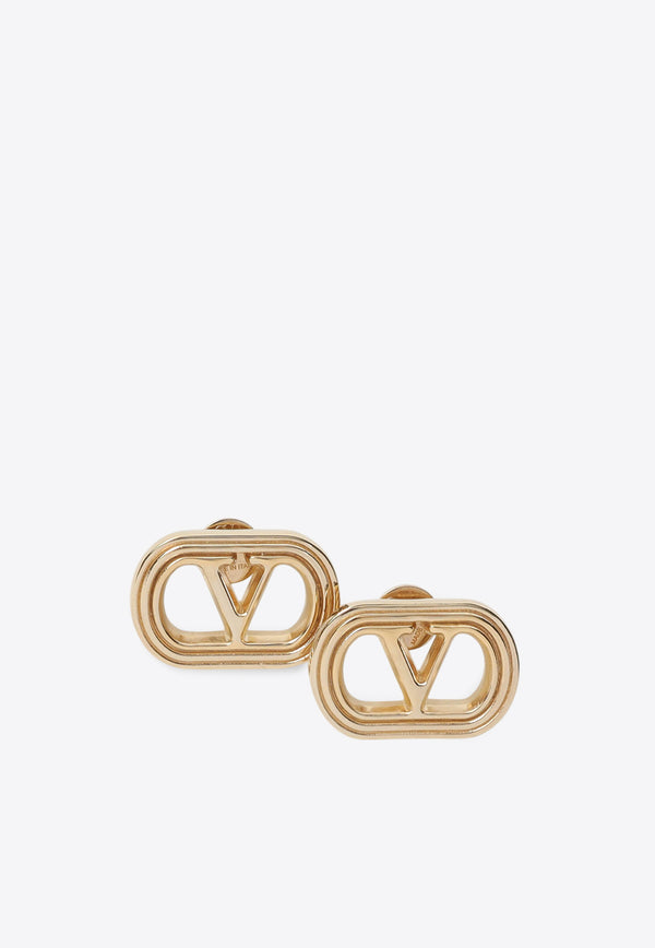 Ovalette Logo Earrings