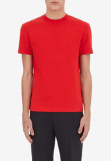 Salvatore Ferragamo Basic Short-Sleeved T-shirt Red 122160 H 765294 RED