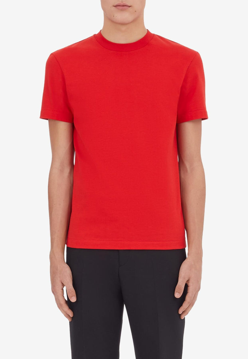 Salvatore Ferragamo Basic Short-Sleeved T-shirt Red 122160 H 765294 RED