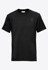 Salvatore Ferragamo Logo Short-Sleeved T-shirt 122300 H 770326 NERO Black