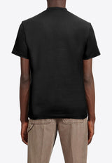 Salvatore Ferragamo Logo Short-Sleeved T-shirt 122300 H 770326 NERO Black